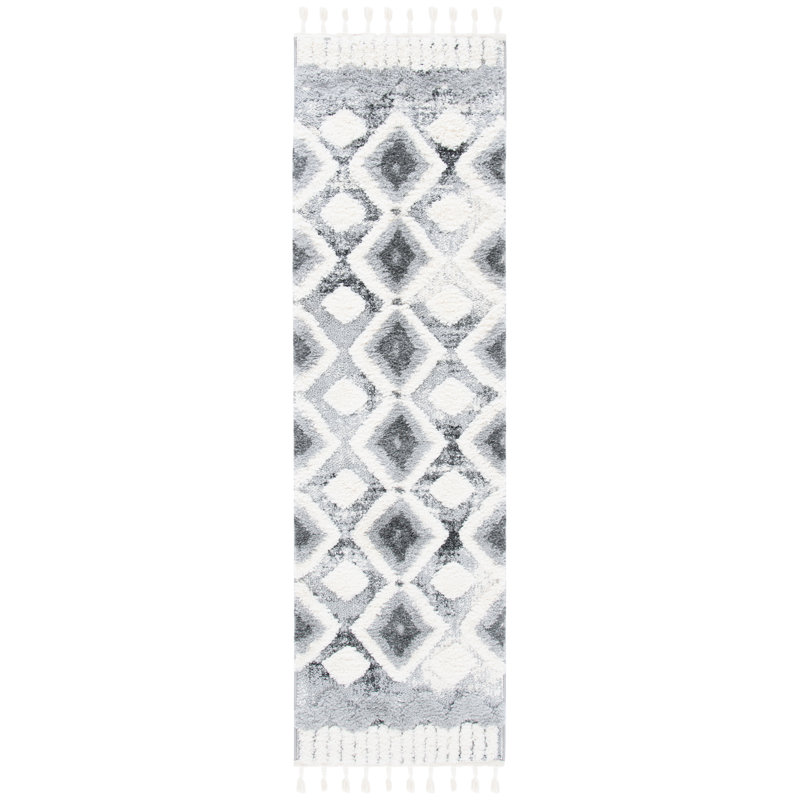 Tapis à poils longs Siri Performance, Tapis de couloir 2 pi 3 po x 8 pi