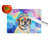 Pug Hippie Dawg Glass Cutting Board Large