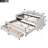 Upholstered Daybed with Trundle and Three Drawers-117190711
