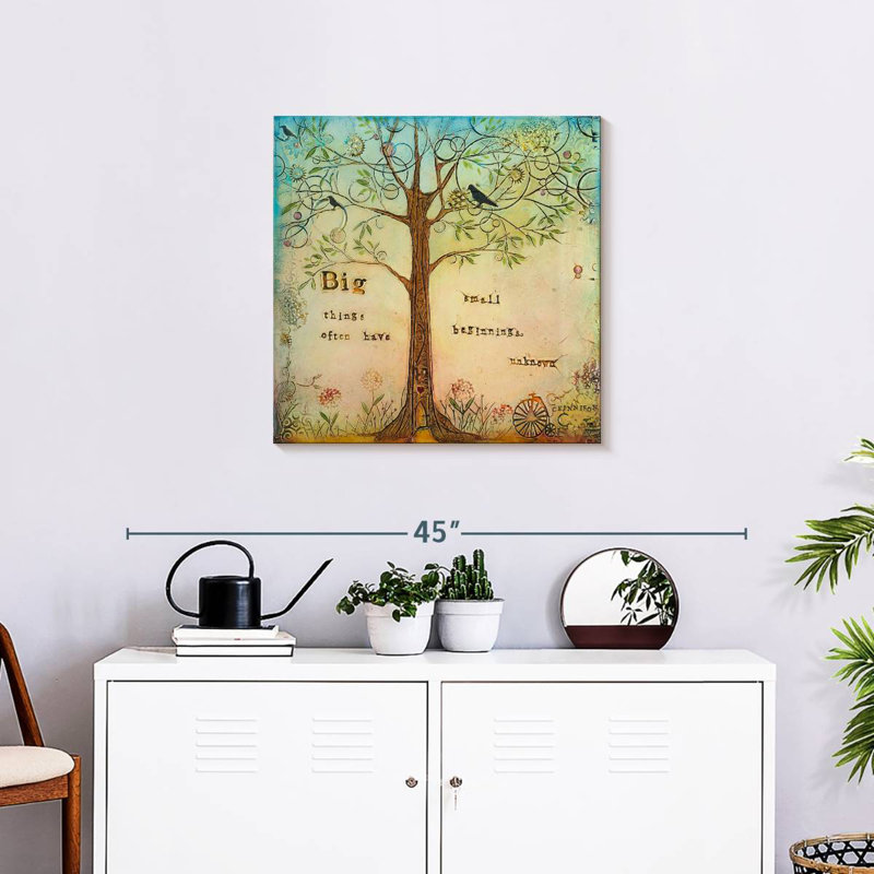 Tergel Big Things I, 24" H x 24" W