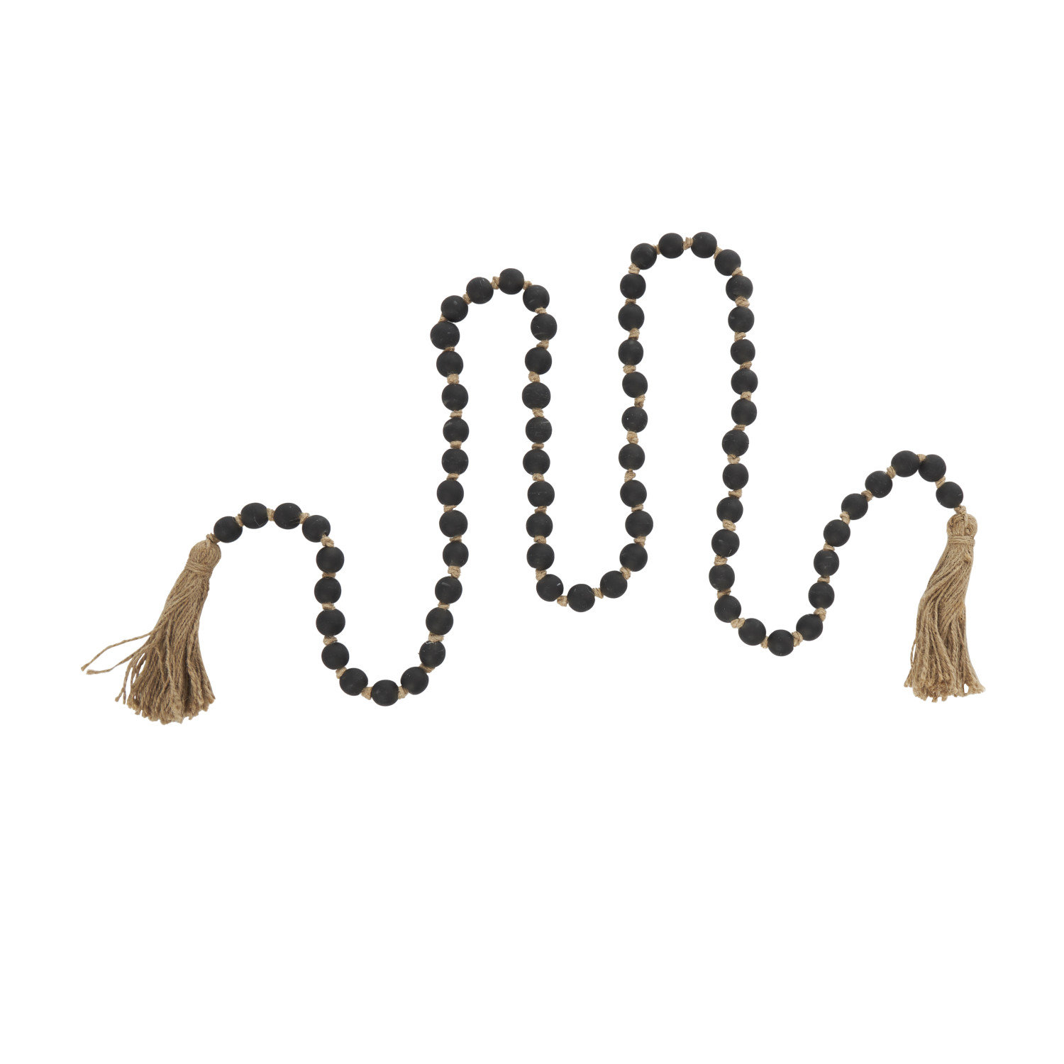 Ailey Novelty Garland, 6'11", Black