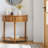 31.5" Half-Moon Console Table