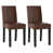 Brown PU Leather 