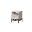 Bagga 45cm W Manufactured Wood Bedside Table