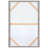 "Silver Mist II" Canvas Wall Art with Heavy Acrylic Crystal Shards Embellishments