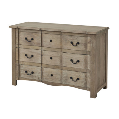 Ashmin 120cm W 3 - Drawer Chest of Drawers