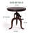 Juniah Solid Wood Top End Table