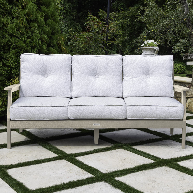 Anifer Lehigh Deep Seating Sofa, Lively Parchment 