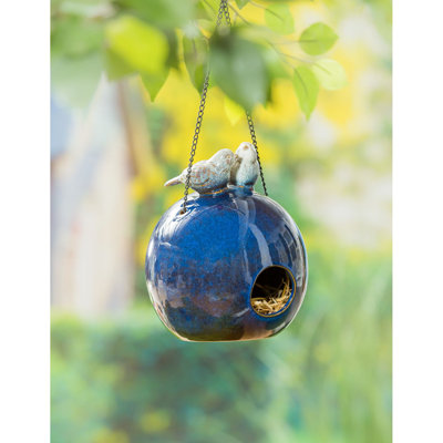 Klima 7.28'' H x 6.3'' W x 7.48'' D Hanging Birdhouse