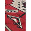 Tuscany Red/Black Wool Reversible Area Rug