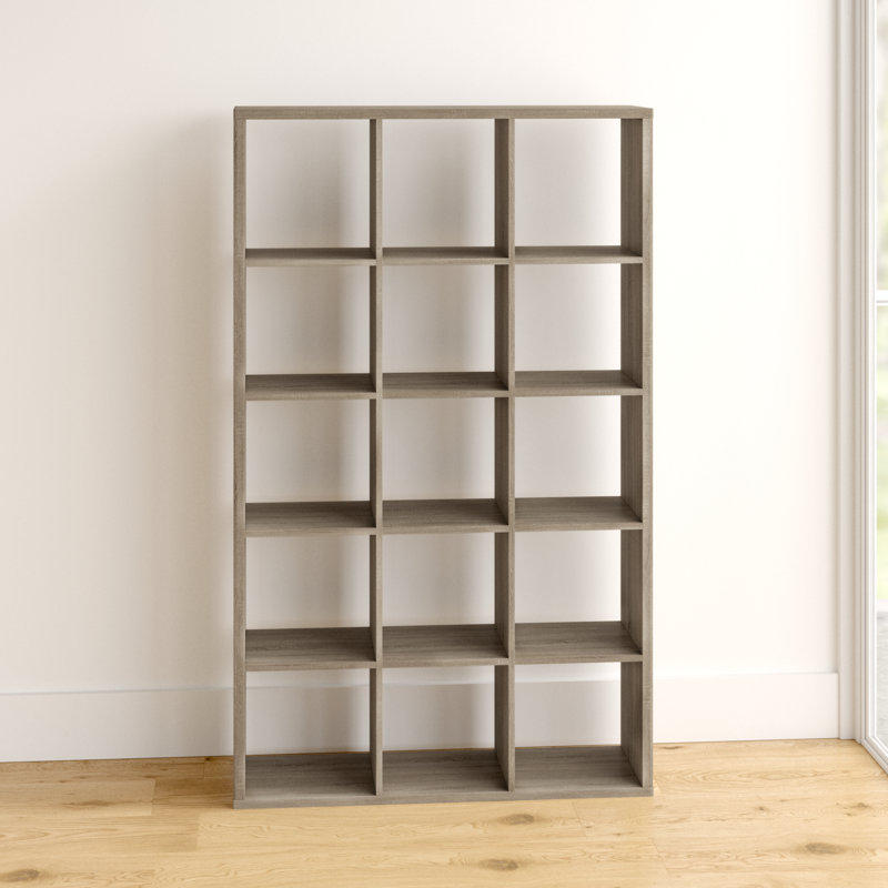 Bibliothèque à cubes H 69,41 "x l 42,2" Paterson, Beige