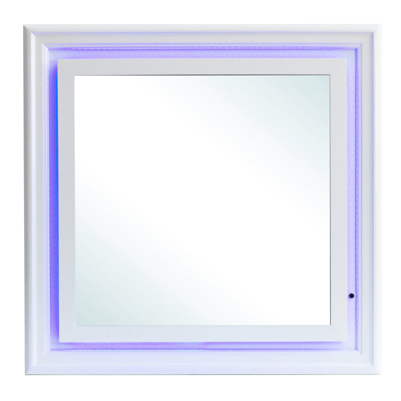 Cadre de miroir à DEL Led Champagne