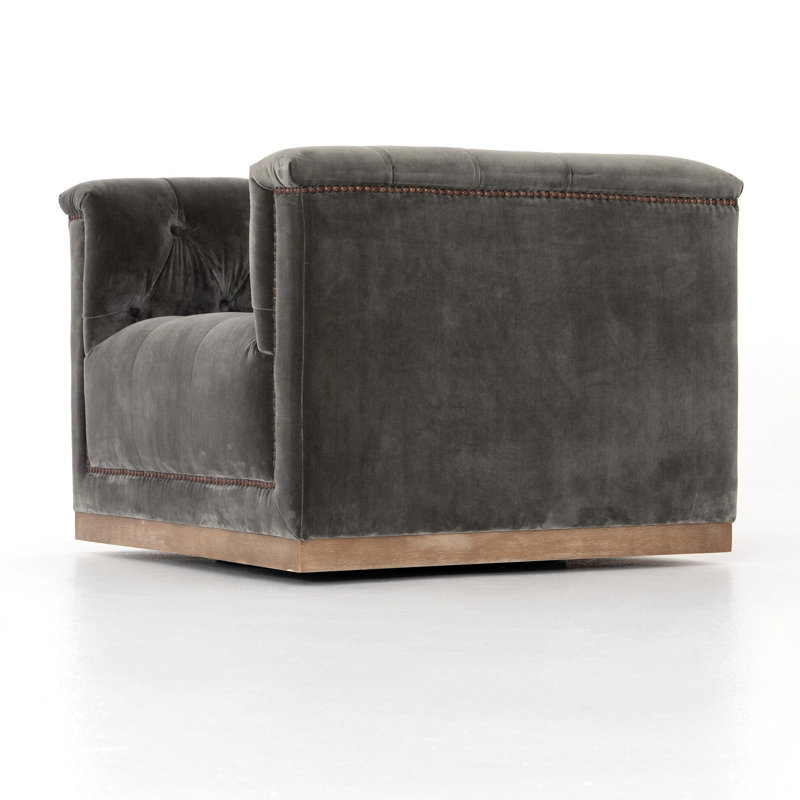 Maxx Swivel Chair, Sapphire Birch
