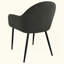 Chaise de salle à manger avec accoudoirs rembourrés Gresham (ensemble de 2)-1819232842
