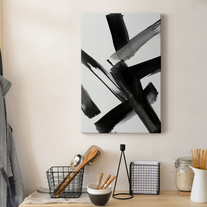 «Black Magic II», reproduction d'art sur toile tendue, H 12 po x l 8 po x P 1 po
