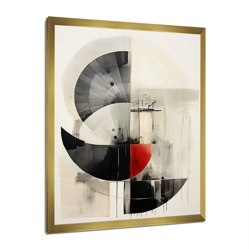 Asian Art Seashell Sumi VIII - Asian Canvas Print, H 32 po x l 16 po x P 1 po, Impression dorée sur toile encadrée