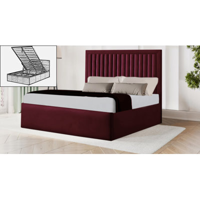 Balbur Upholstered Ottoman Storage Bed