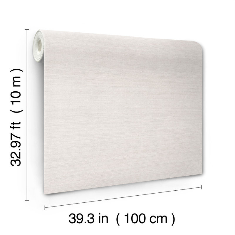 Rouleau de papier peint L 32,97 pi x l 39,3 po Milano, gris