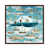 Toile avec cadre en bois brun classique n'est pas disponible