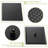 Dual Function Shower Kit - Oil Rubber Bronze Adjustable Water Flow 10 Inch Square Head 360 Swivel Handheld-121169509