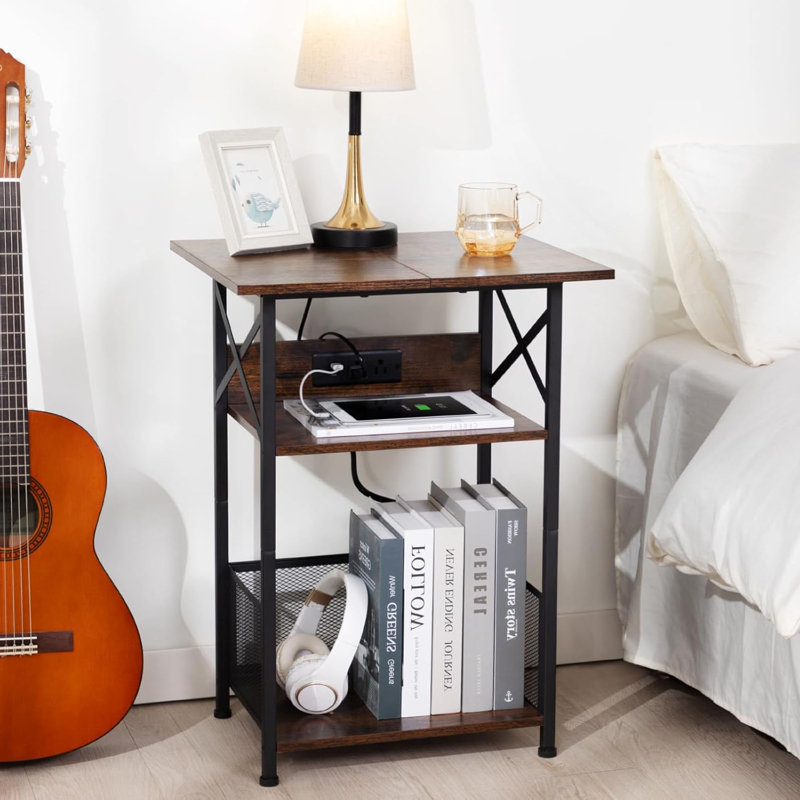 Support pour tourne-disque avec station de charge