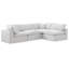 Canapé modulaire réversible en velours Hulene-87141395