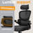 Lidwien Ergonomic Breathable Mesh Office Chair with Adjustable Headrest and Flip-Up Arms-1520254156