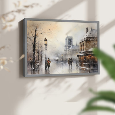 «Chirstmas Art» - CECXVII - Reproduction encadrée - Restickable