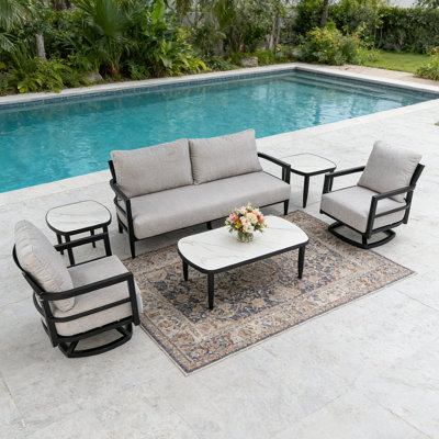 Ensemble de mobilier d'extérieur 6 pièces Outdoor Conversation