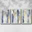 Ensemble de 3 pièces encadrées sur toile-97708943-97708948