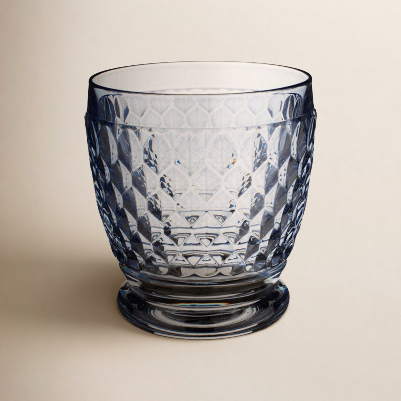 Boston Whiskey Glass, Blue