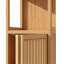 Meuble de rangement multifonctionnel en bambou de grande capacité pour salle de bain et salon