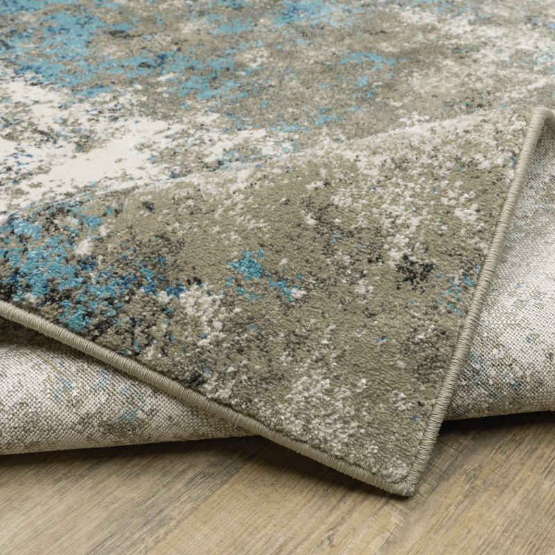Abstract Indoor Rug, Runner 2'3" x 7'6"
