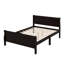 Lit plateforme double en bois avec tête de lit-1124520390-1124520391