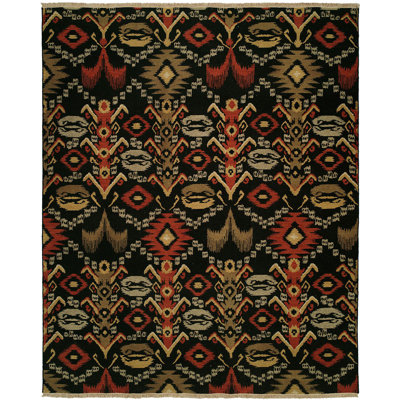 Wool Ikat Indoor Rug