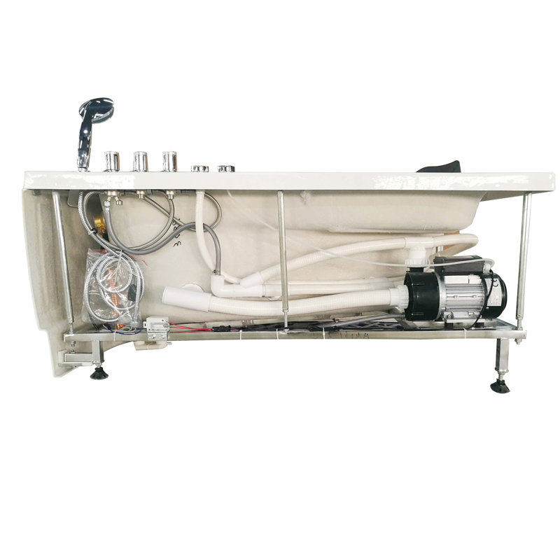 59'' x 39.4'' Acrylic Bathtub with Faucet, Right