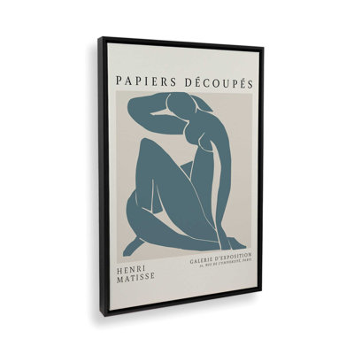 Matisse's Nude II en bleu minuit