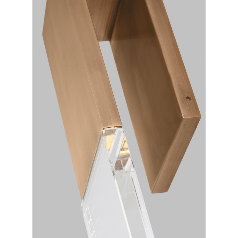 Kulma 1 - Light LED Outdoor Flush Mount, 20.4" H x 4.5" W x 3" D, Copper