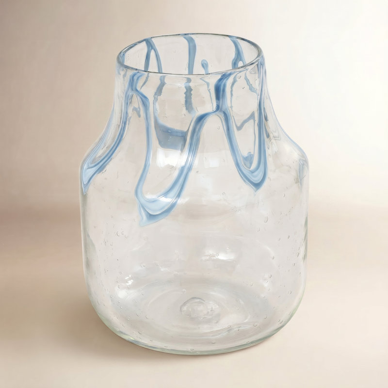 Vase de table Fahey, H 10,15 po x l 7,80 po x P 7,75 po