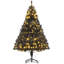 Sapin de Noël artificiel de 6 pi avec des branches réalistes, 250 lumières DEL blanc chaud et 1000 pointes