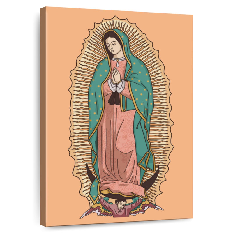 Adella Notre-Dame de Guadalupe, H 39 po x l 26 po