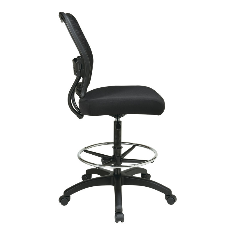 Pascarella Mesh Drafting Chair, SpringFlex - Coal