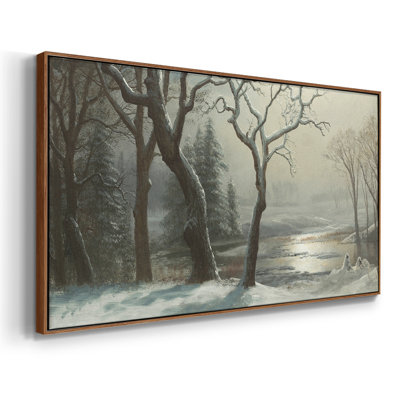 Série paysage - MLxxix - Toile tendue avec châssis encadré - Prêt à être accroché