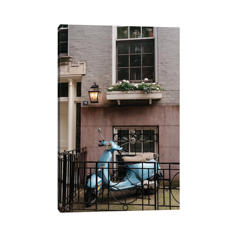 Greenwich Village Ride by Bethany Young - Print on Canvas, 30.48cm H x 20.32cm W x 1.91cm D, Wrapped Canvas