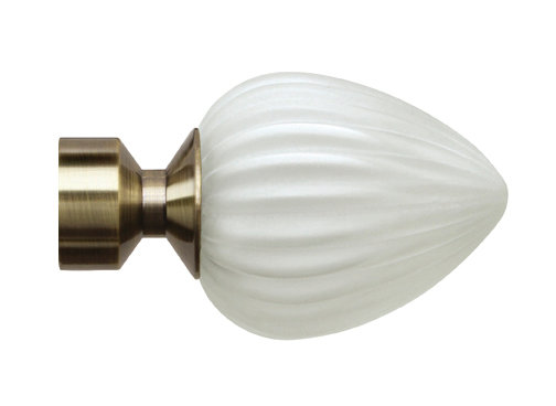Violetta 24.13cm Finial, Antique Brass