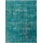 Tapis décoratif en laine de conception unique en laine noué à la main de conception unique 6 pi 9 po x 10 pi 2 po Bessellieu