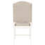 4 salles à manger - style élégant, rembourré, et bois de chêne naturel, pour la collection Home Chair (4), tissu, bois