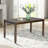 Rectangular Wooden Dining Table With Sturdy Legs-1611461680