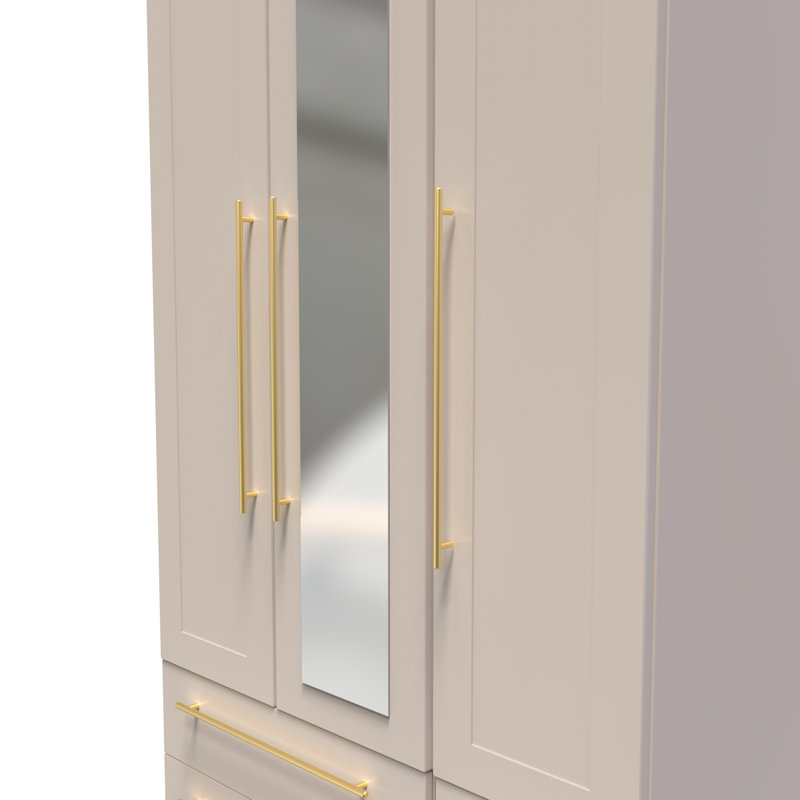 Behrad Manufactured Wood Wardrobe, Kashmir Matt