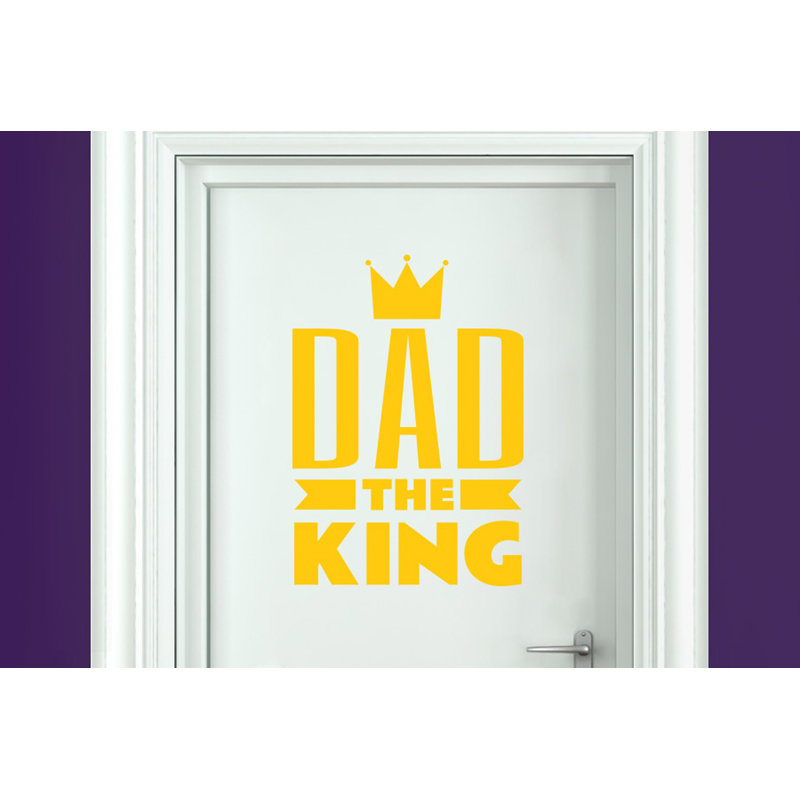 Wall Decal, Dark Yellow